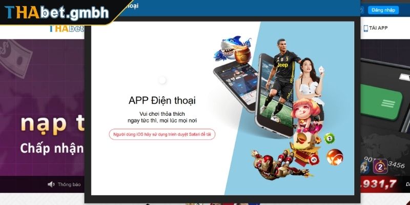 Những lưu ý nên biết rõ khi thực hiện tải app THABET